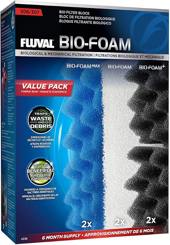 306/307 Bio Foam Value Pack, Replacement Aquarium Filter Media