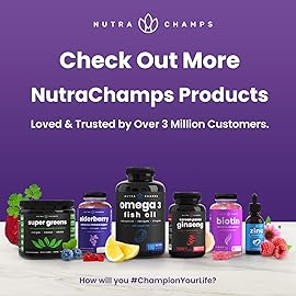 NutraChamps Sleep Gummies for Adults & Kids, Melatonin Gummies with Chamomile, Valerian & L Theanine, Vegan Childrens Melatonin 3mg, 1.5 mg, or 6mg (Pack of 2, 120 Gummy)