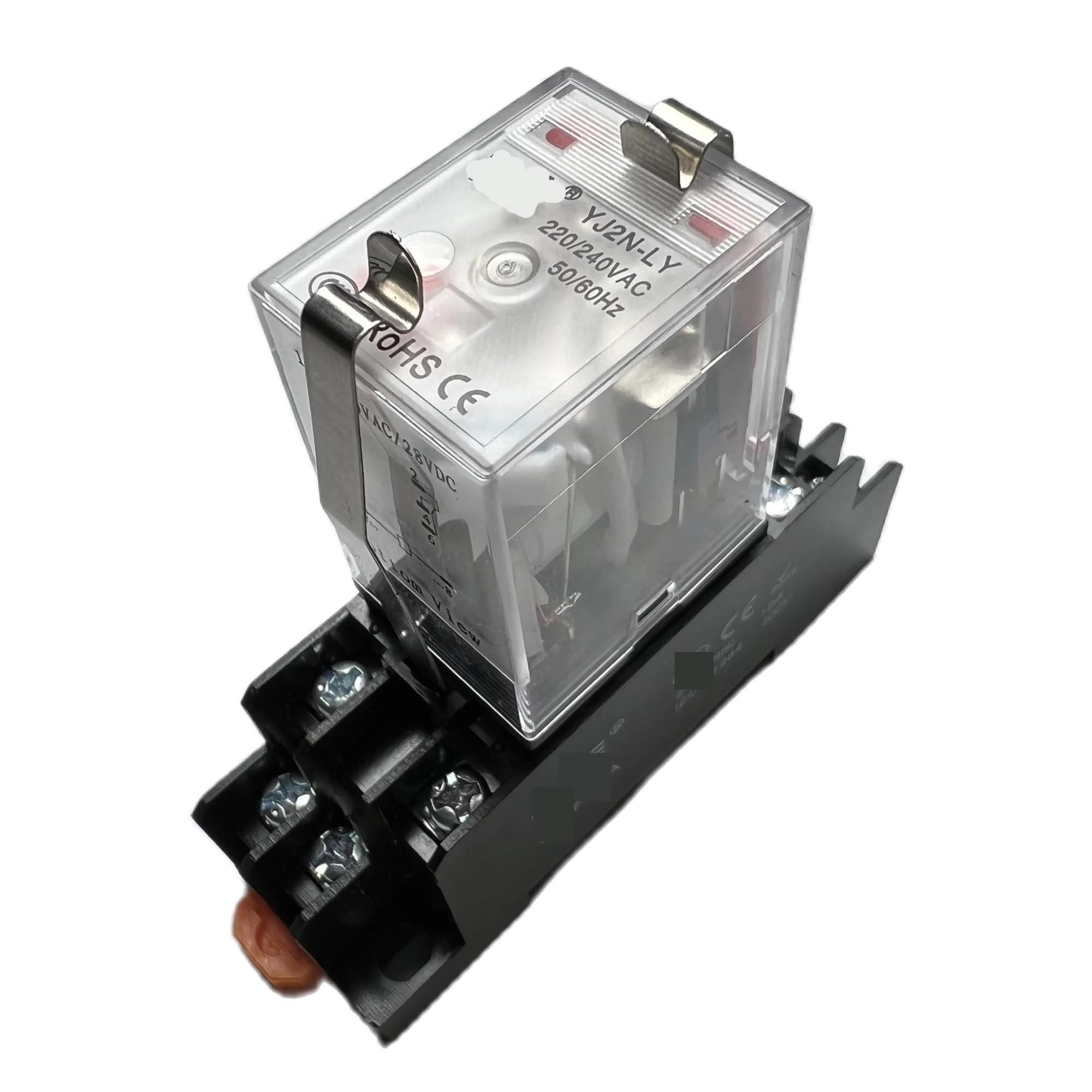 Relais intermédiaire YJ2N-LY CA 110V 10A pour circuit électrique stable - 6