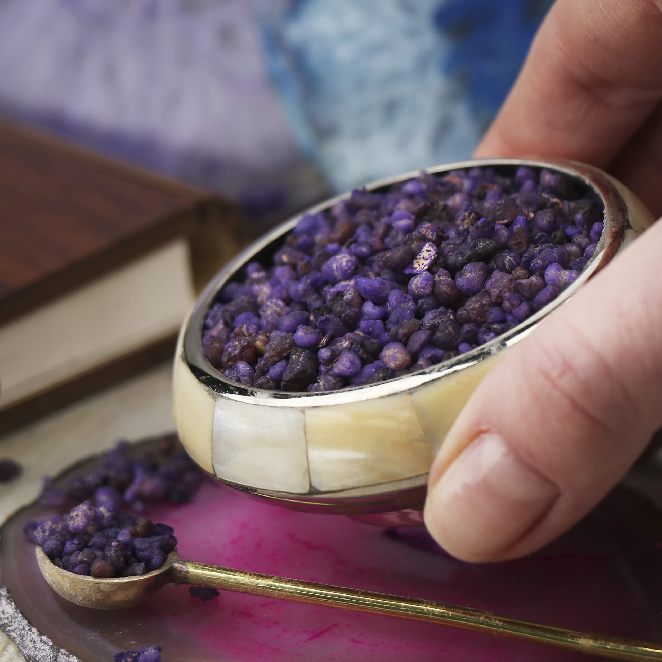 NKlaus Weihrauchmischung zum Räuchern, naturreine Farbiger 500g, 1 Stück