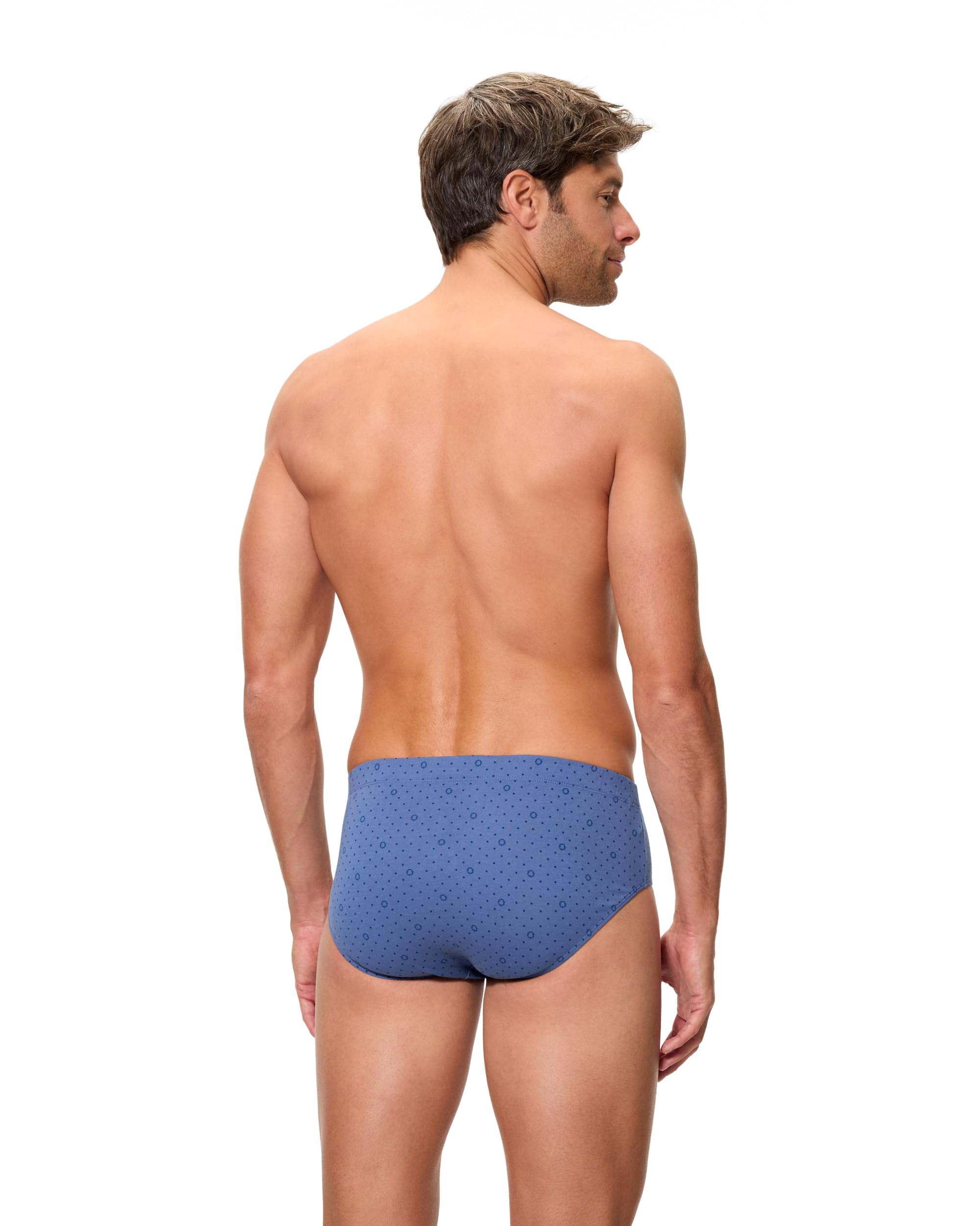 Abanderado Slip semicorto Línea Original Estampados Hombre x3