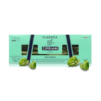 Cipriani Food Tagliarelle Extra Thin Egg Pasta w/ Spinach, 8.82 oz