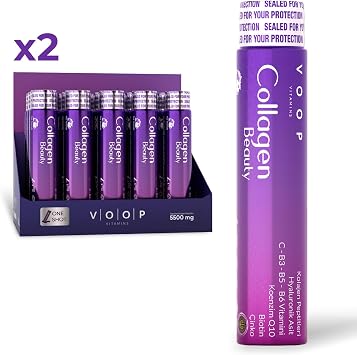 VOOP Collagen Beauty 30 T p Nar Aromal  Tip 1 ve Tip 3 Kolajen Peptitleri S v  Kolay  im Vitamin Kompleksi