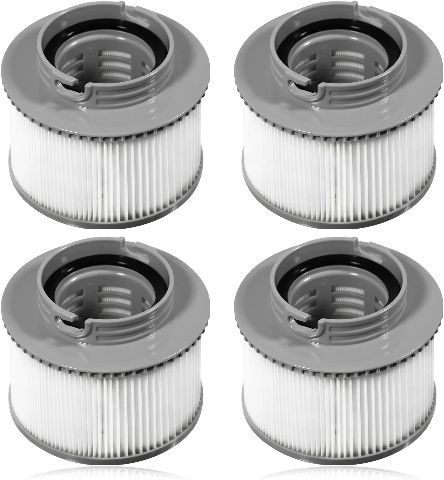 SPARES2GO Filter Cartridge for MSpa Exotic Tuscany Alpine Nest Silver Cloud Tekapo Aurora Hot Tub (Pack of 4)