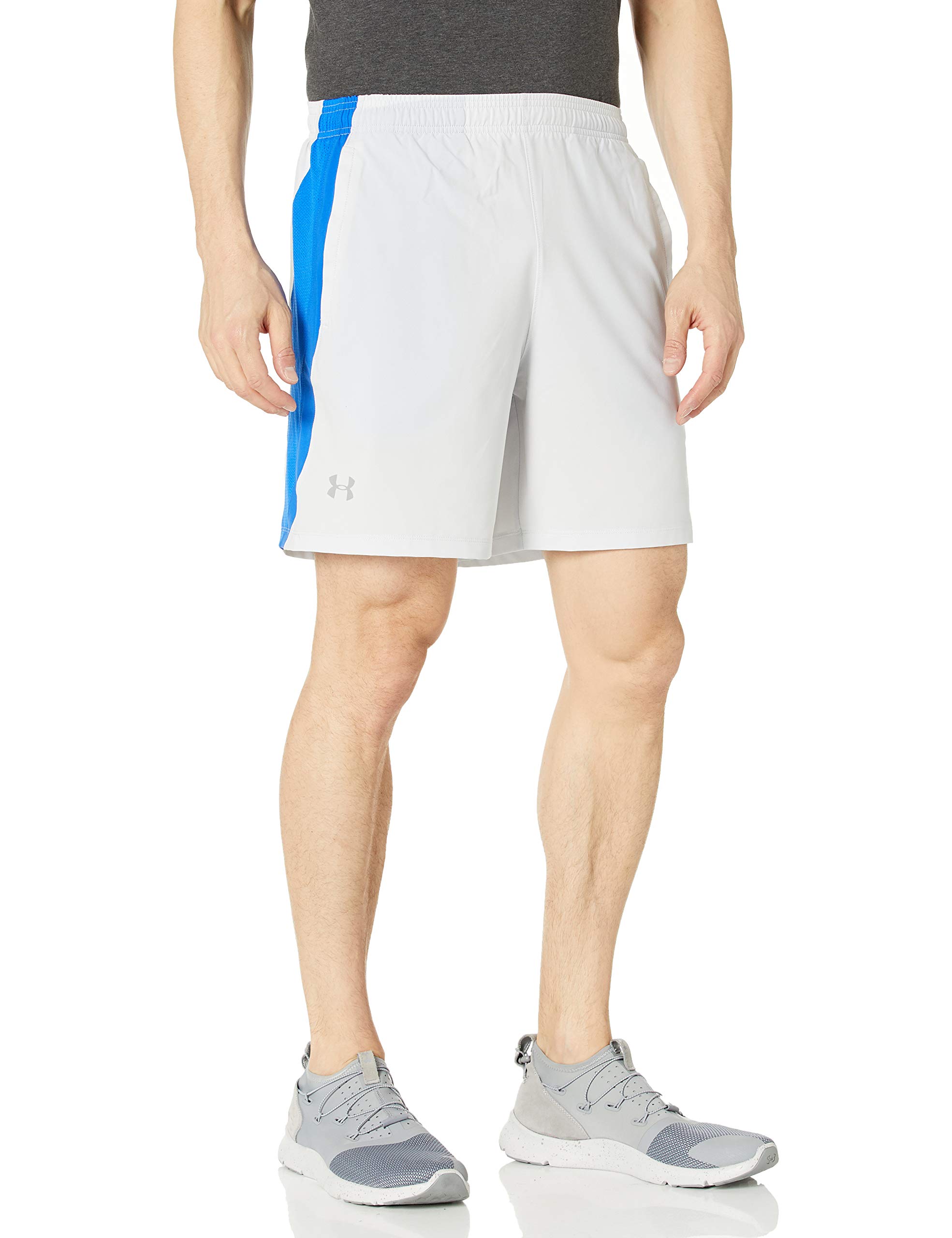 mens Launch Stretch Woven 7" Running Short Short