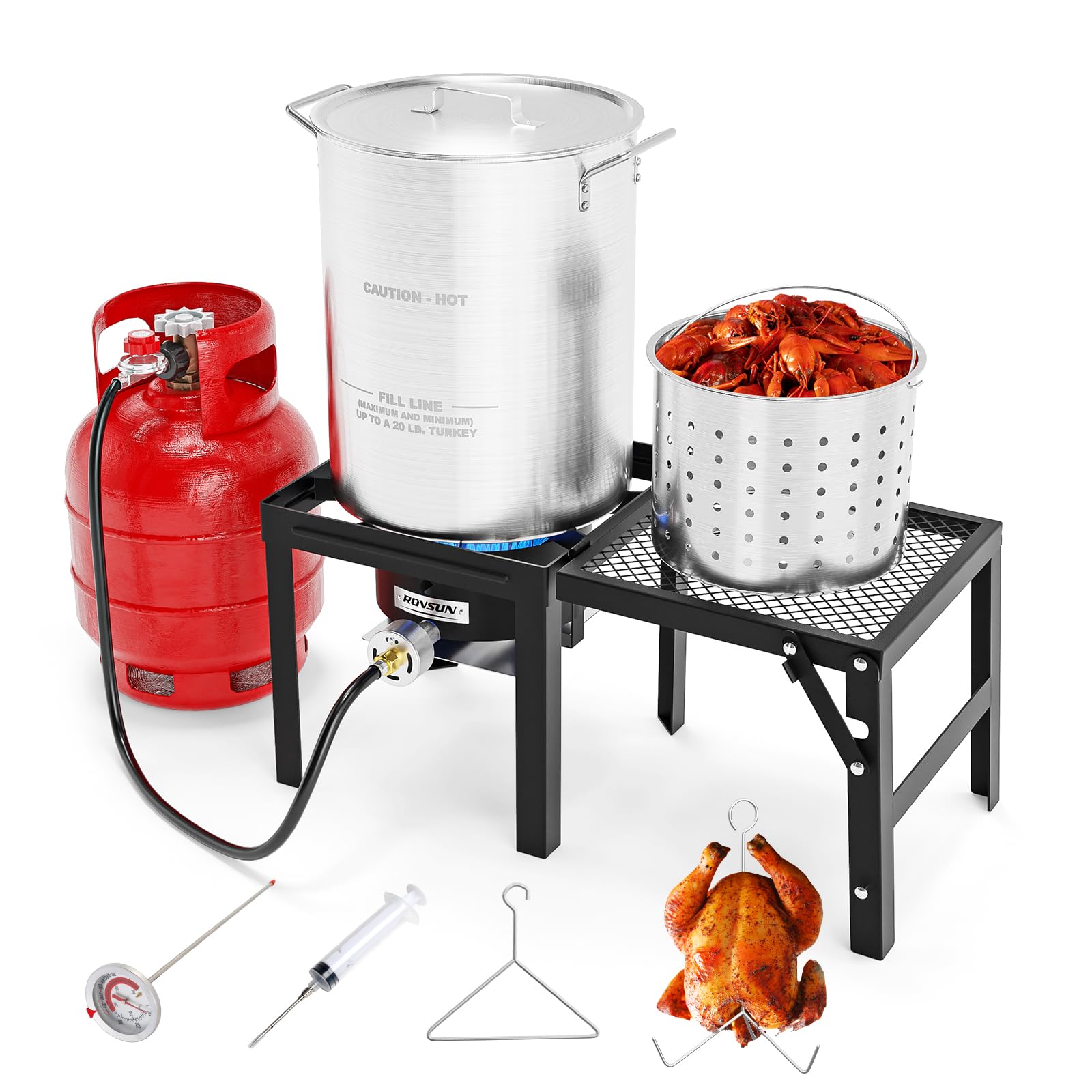 ROVSUN 30QT Turkey Fryer | Mubboo