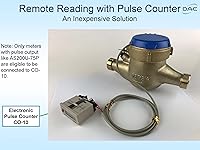 Vista 6 de DAE Medidor de agua caliente sin plomo MJ-75R NTEP, acoplamientos NPT de 3/4", salida de pulso, galón