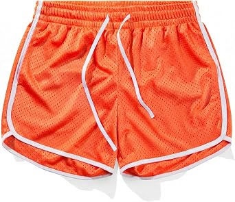 AIMPACT Mens Mesh Running Shorts 5 Inch Athletic Gym Pockets