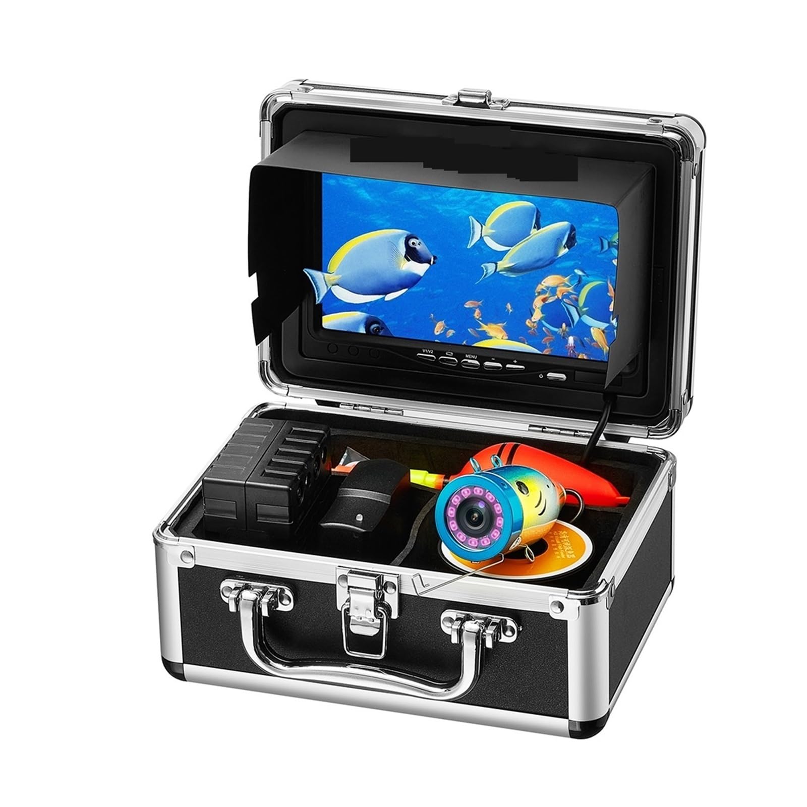 Caméra de pêche sous-marine avec moniteur 7 pouces et câble 30m IR