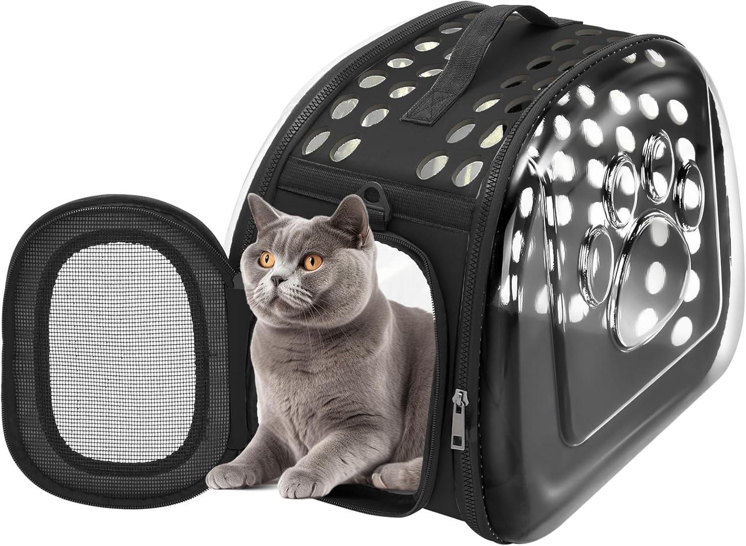 The Fellie Cat Carrier, Pet Carrier for Cats and Small Pets, Pet Travel