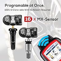 Vista 5 de Autel TPMS Sensor MX-Sensor 315MHz+433MHz 2 en 1 TPS218 Sensor de presión de los neumáticos Sistema de monitoreo Sensor Programa Universal Reemplazo