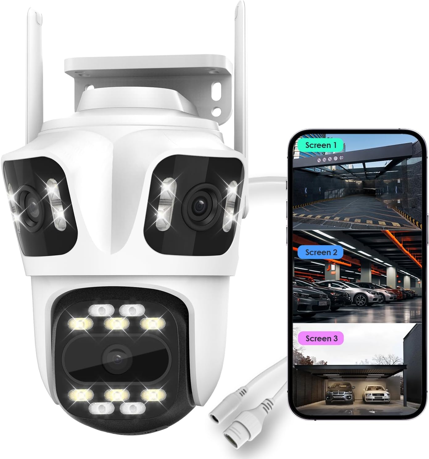 3 in 1 Outdoor Indoor Camera