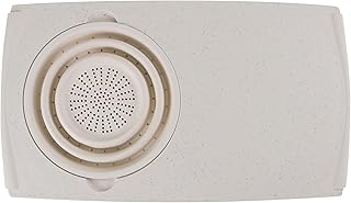 Dexas Over the Sink PolyFiber Flax Cutting Board with Collapsible Colander Strainer, 11.5 x