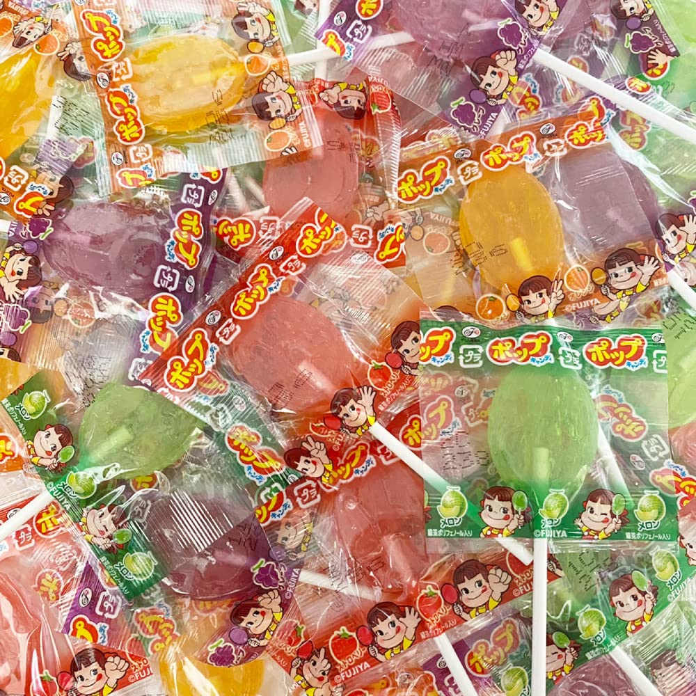 Amazon.co.jp: 不二家 ポップキャンディ 60本 ギフトボックス