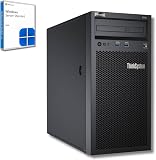 Lenovo ThinkSystem ST50 Serveur - Intel Xeon E-2224G CPU, 16 Go ECC RAM, SSD 2 × 1 to, Win Server 2025 Standard (Reconditionné) - 1