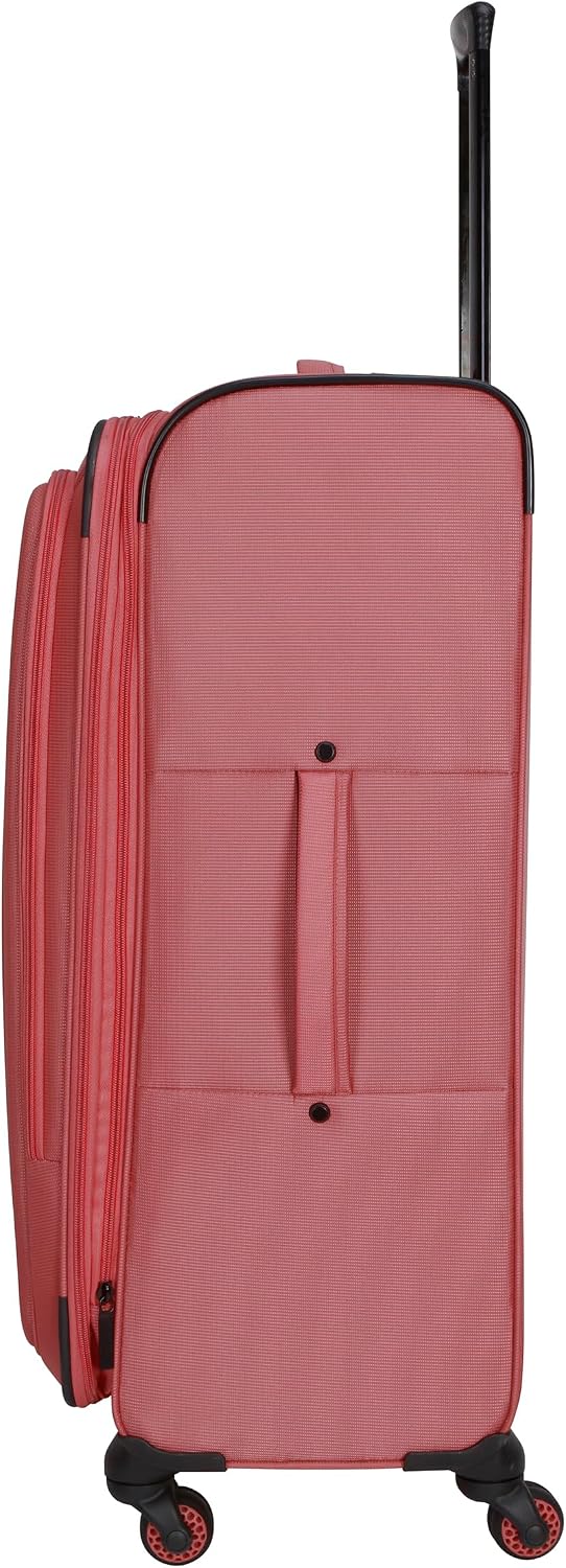 Sharper Image Odyssey 21.5" Expandable 8-Wheel Spinner Carry On Luggage Suitcase, Dusty Cedar