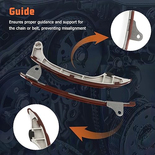Miniatura 7 de Kit de cadena de distribución para Lexus ES300H Scion TC Camry 2.5L 2.7L DOHC 2009-2016 piezas del mercado de accesorios del motor