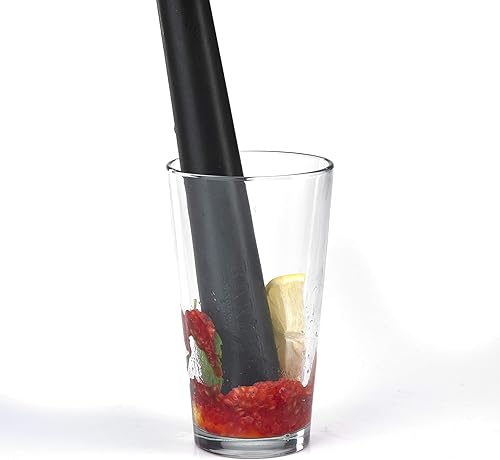 Miniatura 5 de Barfly Muddler, Deluxe de 12 pulgadas, compuesto, negro