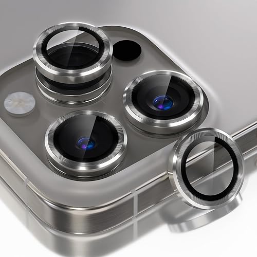 Miniatura 425 de Choiche Protector de lente de cámara compatible con iPhone 14 Pro/iPhone 14 Pro Max, protector de pantalla de vidrio templado 9H, accesorios