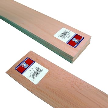 Midwest Products Balsawood Sheet 3/32 "T X 3" W X 36 "L Balsawood20