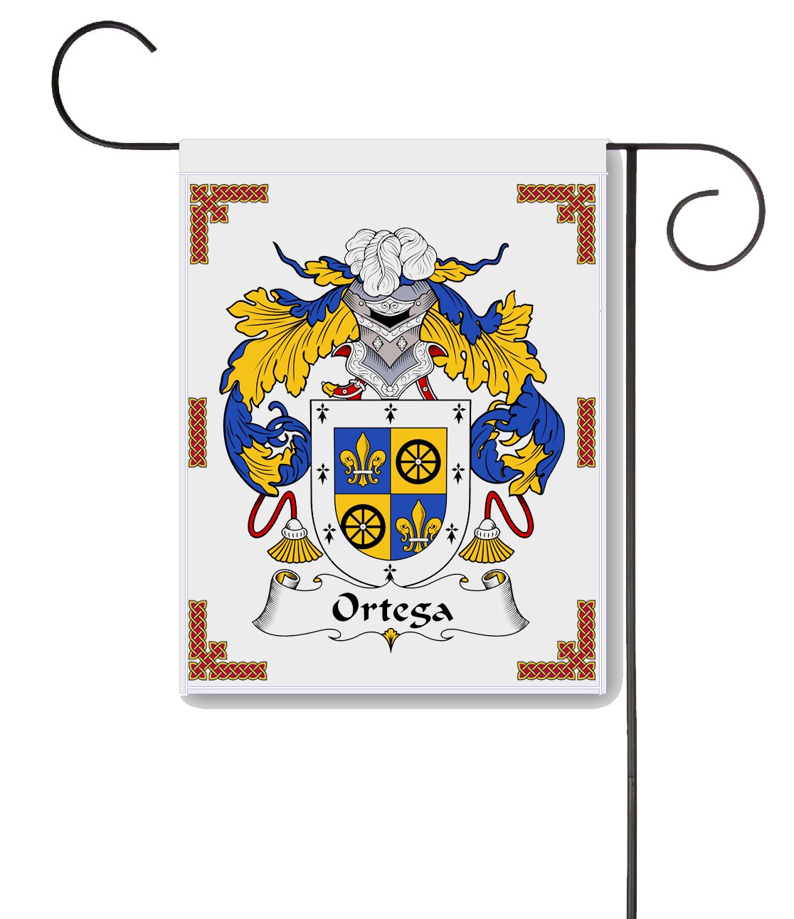 Amazon.com : Ortega Coat of Arms/Ortega Family Crest 11 X 15