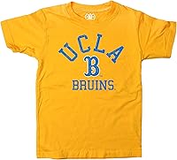 Vista 33 de Wes and Willy Camiseta de algodón orgánico de manga corta para niños de la NCAA