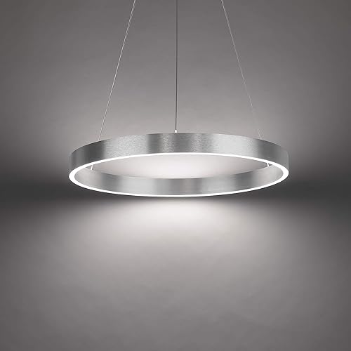 Miniatura 4 de WAC Lighting dweLED, Sirius 18in LED colgante 3000K en aluminio cepillado