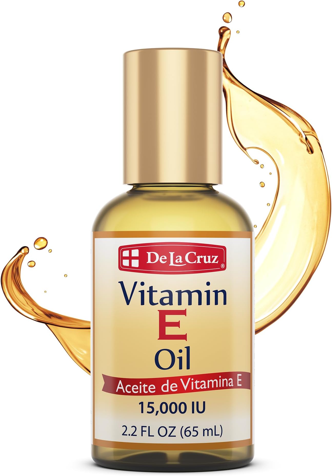 E2220- DE LA CRUZ® 15,000 IU VITAMIN E OIL 2.2 fl. oz.