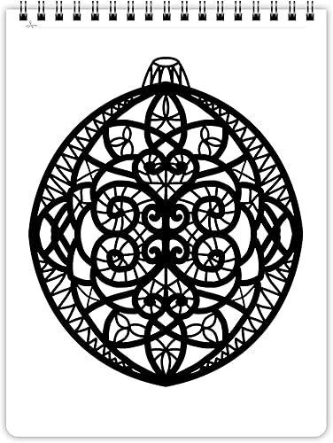 Miniatura 3 de Libro para colorear de Navidad para adultos (límite superior)