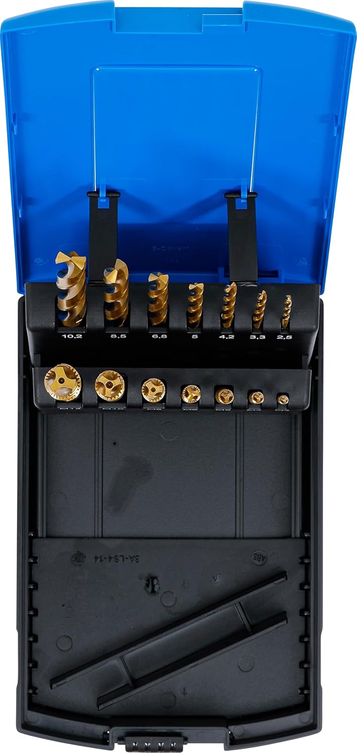 BGS 9296 | Twist Drill/Tap Set | 14 pcs.