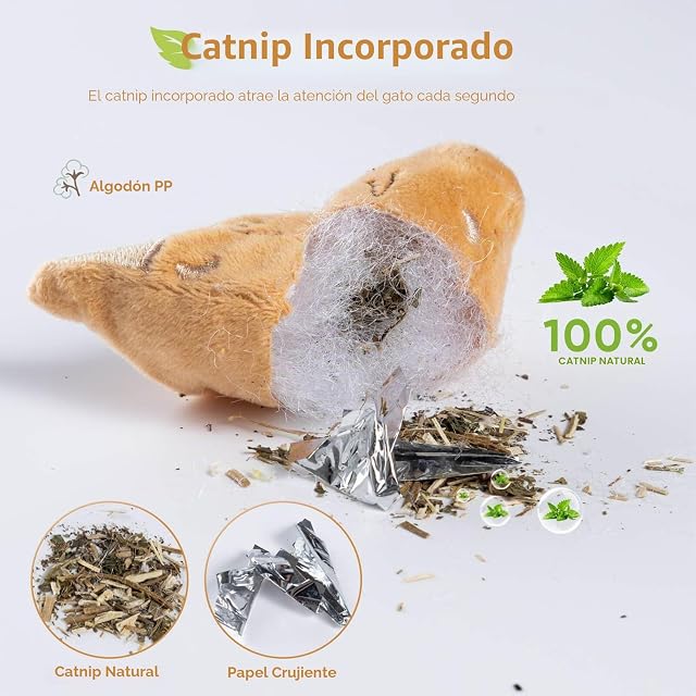Foto 3 de 6 de SeaMorn Hierba Gatera, Juguetes y Accesorios con Catnip