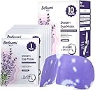 Steam Eye Mask, 10 Packs Heated Eye Mask, Self Heating Disposable SPA Warm Compress for Eyes Sleep Mask, Travel Essentials & Relaxation Gifts, Valentine's Day Gifts (Lavender Scent)