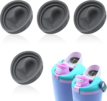 4pcs Replacement Stopper Compatible with Owala FreeSip Sway 30oz 40oz | Silicone Seal Cap Mouth Stopper for Owala FreeSip Tumbler 30oz 40oz Water Bottle Top Lid Gasket Plug Accessories BPA-Free