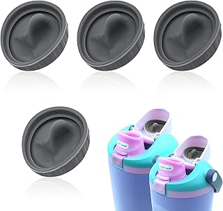 4pcs Replacement Stopper Compatible with Owala FreeSip Sway 30oz 40oz | Silicone Seal Cap Mouth Stopper for Owala FreeSip Tumbler 30oz 40oz Water Bottle Top Lid Gasket Plug Accessories BPA-Free