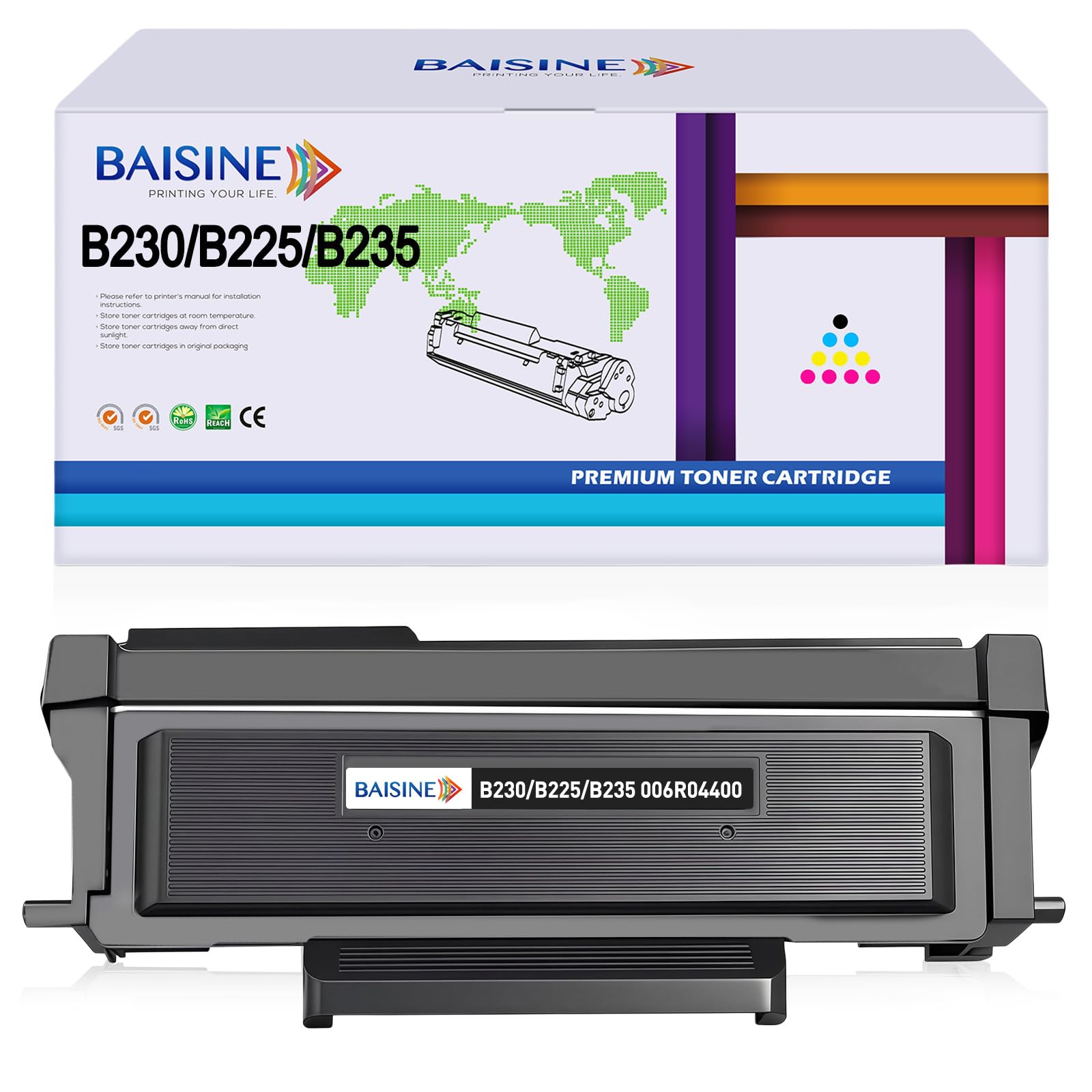BAISINE B230 B225 B235 Toner 006R04400 Toner kompatybilny z Xerox B225 B230 B235 B225 dni B230dni B235dni Duża pojemność 3000 stron