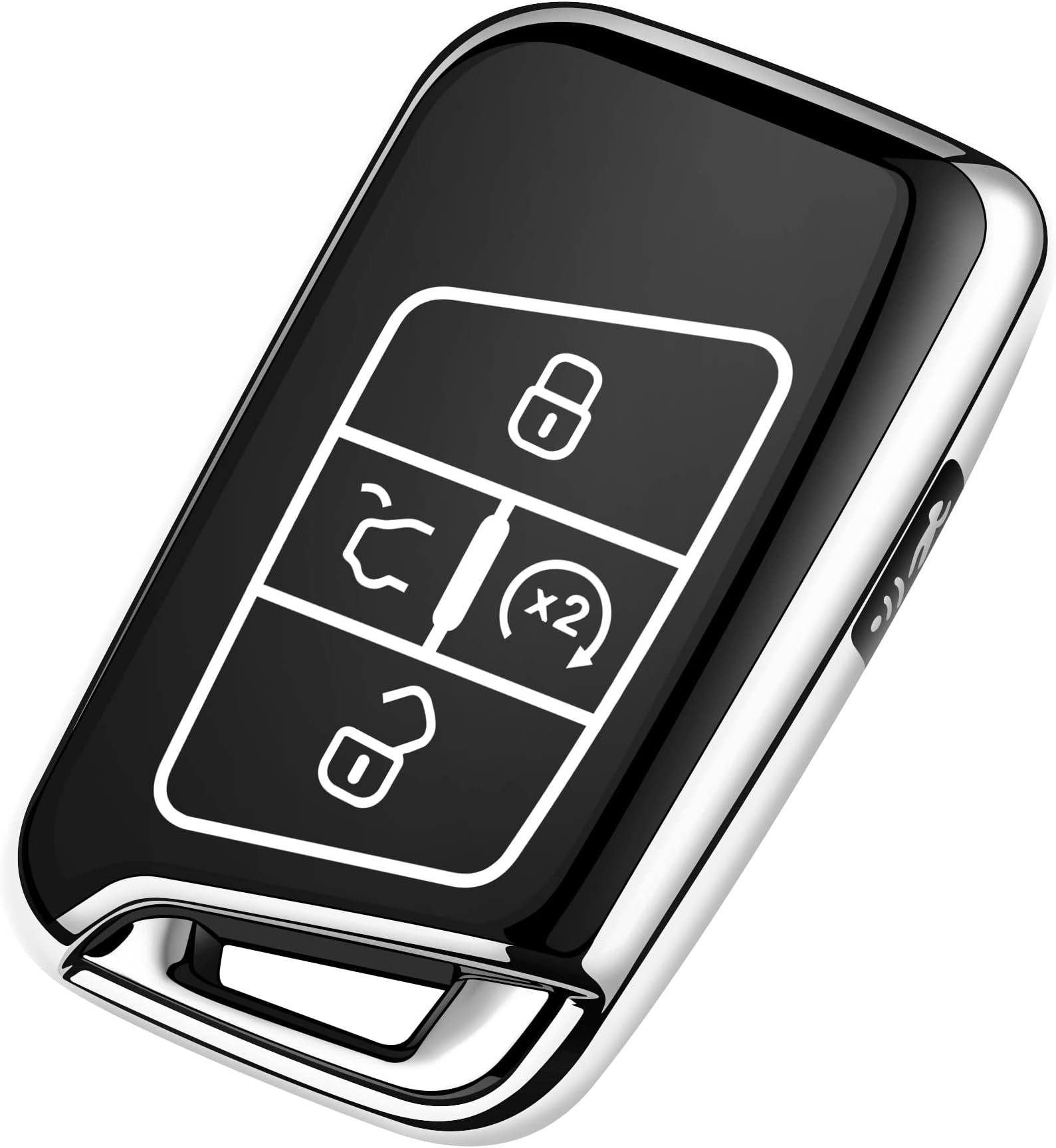 Tukellen for Volkswagen Key Fob Cover, Premium Soft TPU