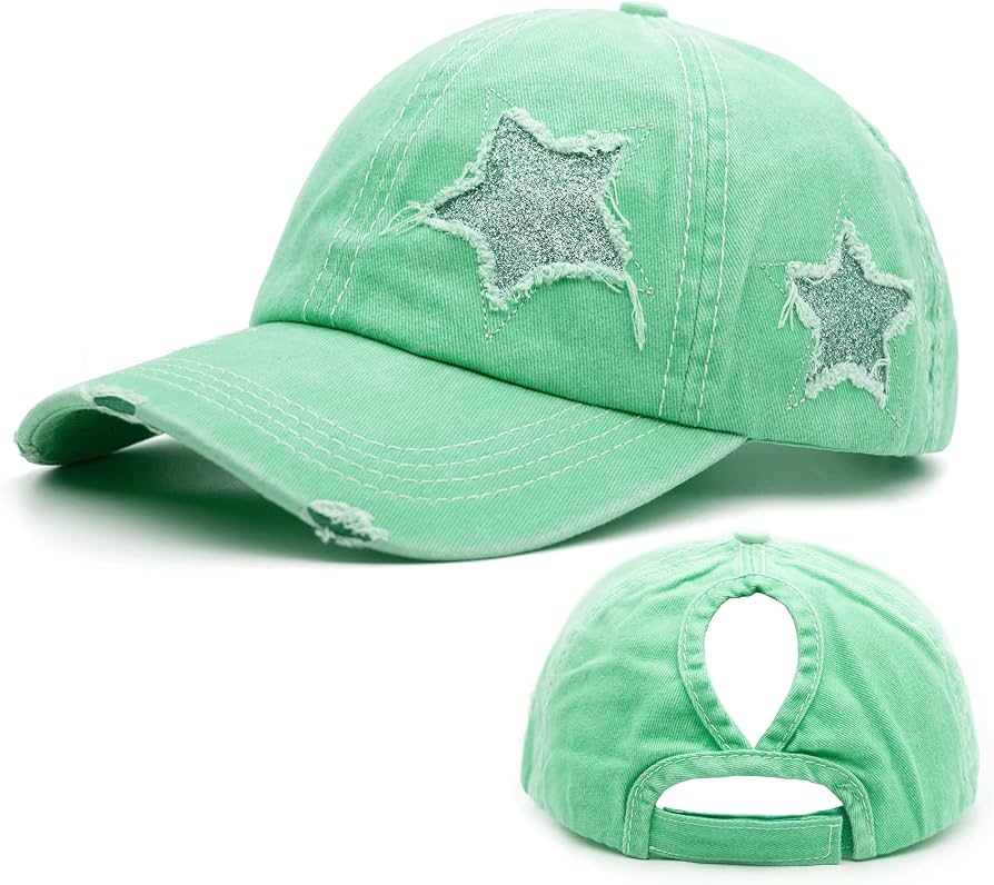 Basecap Für Damen Mit Zopfloch – Atmungsaktive B Produktbild-Vorschau 5