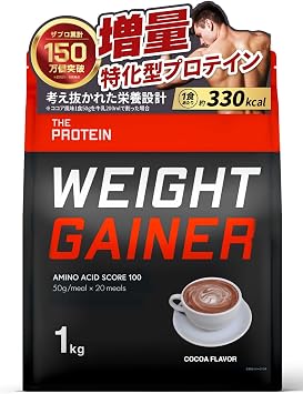 Zapro Weight Gainer Protein Cocoa Flavor 1kg by Takeuchi Seiyaku THE PROTEIN 1. Cocoa Flavor..