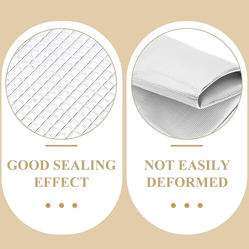 Miniatura 9 de Attic Armour - Cubierta aislante para ventilador de ático, cubierta aislante con tiras con adhesivo para ventilador de ático, cubierta aislante de