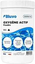Oxygène Actif Poudre 1KG – Traitement Choc sans Chlore pour Spa et Piscine | Clarifie l’Eau et Réduit Les Odeurs | Compatible Chlore et Brome | Conditionné en France