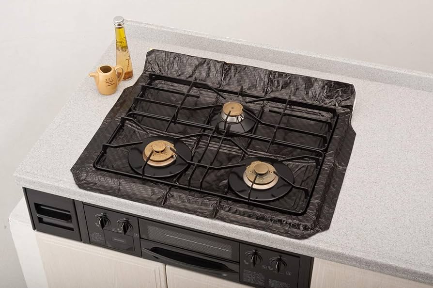 Amazon.co.jp: 東洋アルミ 『3口コンロ用カバー』 システムガス