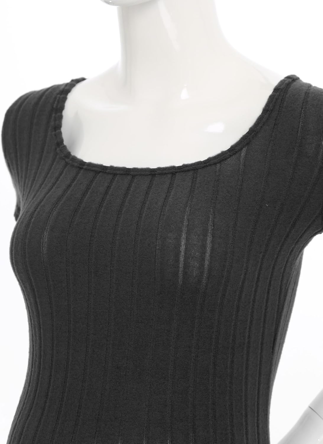 iiniim Maternity Dress Rib Knit Long Sleeve Side Slit Bodycon Dresses Pregnancy Women Clothes