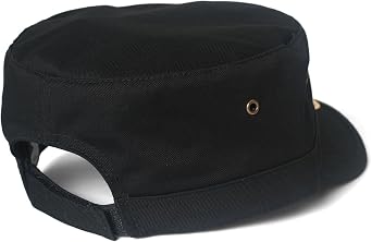 TOP HEADWEAR Basic GI Adjustable Cadet Cap - Black