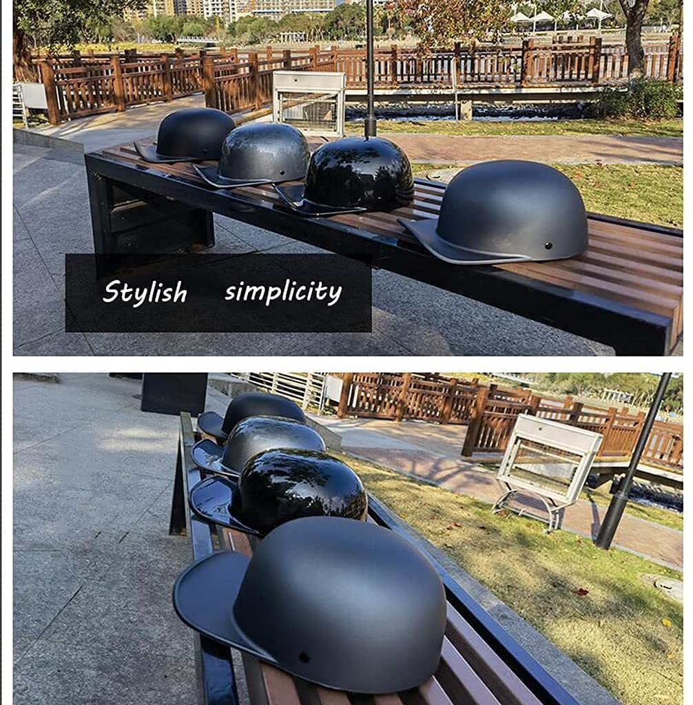 Niemiecki styl vintage kask motocyklowy modelowanie czaszki dla mężczyzn i kobiet otwarte kaski motocyklowe na skuter ATV motorower Street Cruiser Jet Style ECE Approved