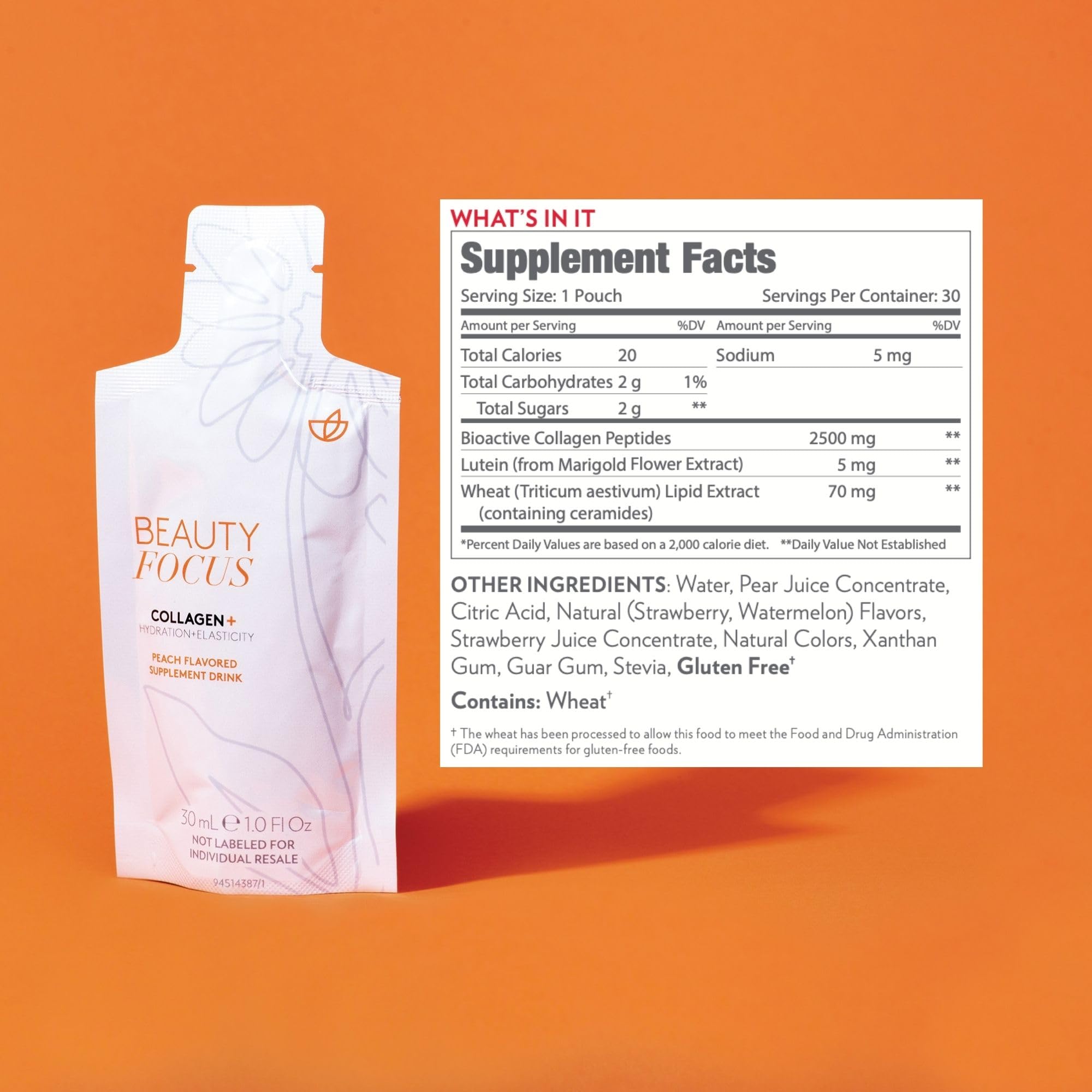 Amazon.com: Nu Skin Beauty Focus Collagen+ | Marine Collagen