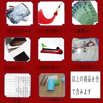 Amazon.co.jp: 魔道祖師 ドラマ 陳情令 The Untamed 忘機琴 魏無