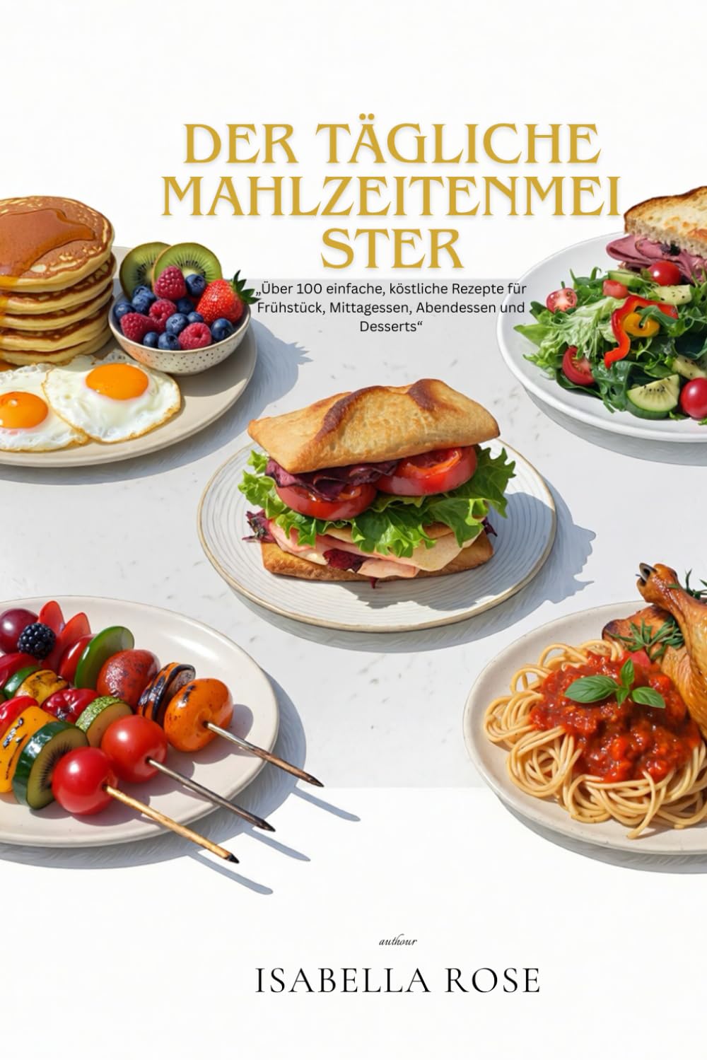 Der tägliche Mahlzeitenmeister: Über 100 einfache, köstliche Rezepte für Frühstück, Mittagessen, Abendessen und Desserts