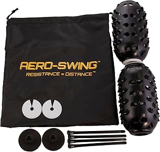 Air Resistance Pineapple Kit, Golf Training Aid, Improves Swing Speed and Accuracy, Add Pineapples to Your Existing Golf Club, Golf Training Equipment.