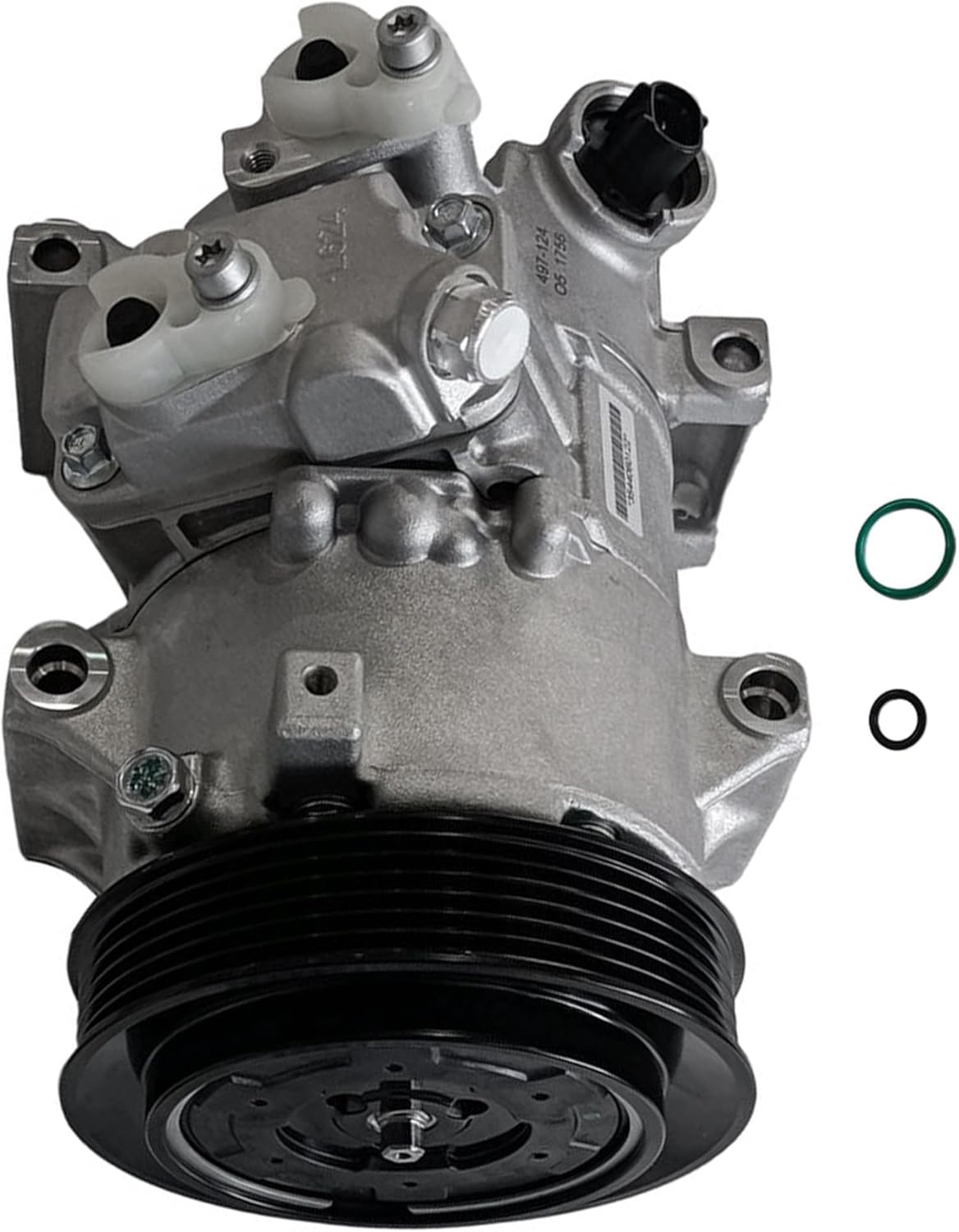 A/C Air Conditioner Compressor with Clutch for Scion xD 2008-2014 L4 1.8L Toyota Corolla 2009-2010 Toyota Matrix 2009-2011 L4 1.8L CO11210C