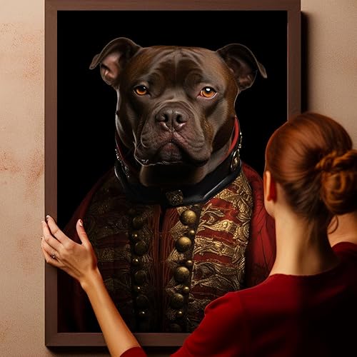 Miniatura 352 de Thuan Chow Chow Retrato de mascota con disfraz real de perro en un disfraz retrato de perro con vestimenta Retrato medieval de mascota retrato